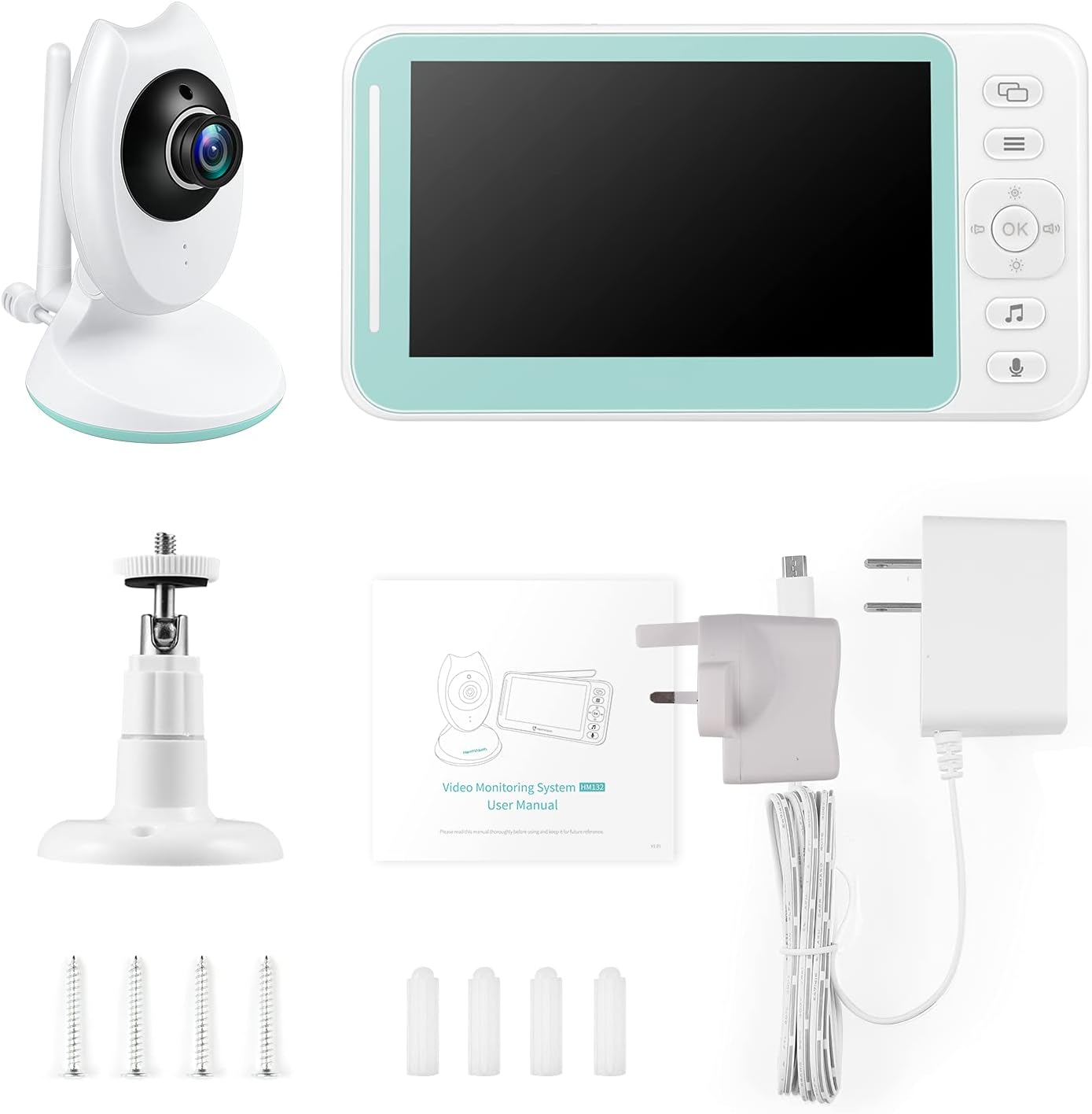 HeimVision Baby Monitor, HM132 Video Baby Monitor with Camera and Audio