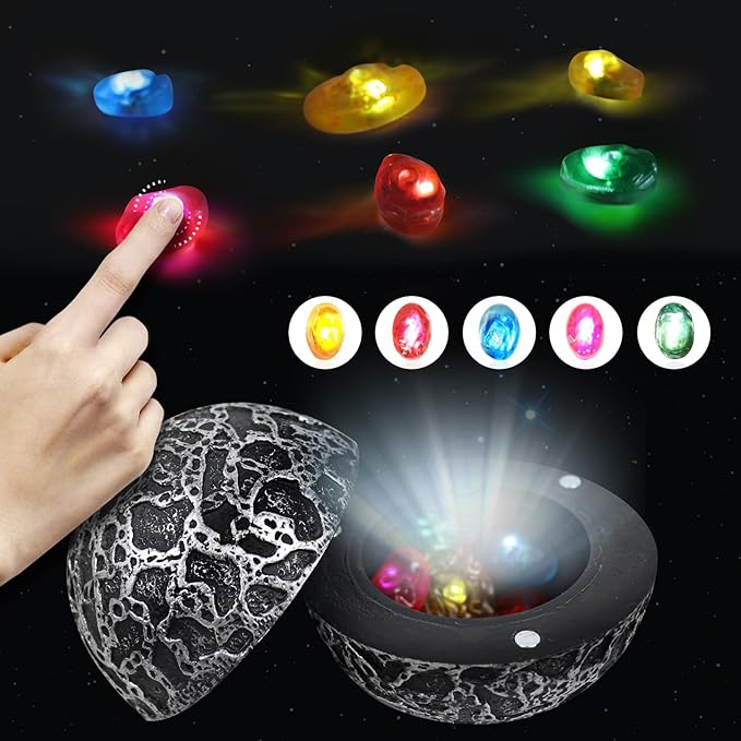 LED Magnetic Infinity Gemstone ORB Ball