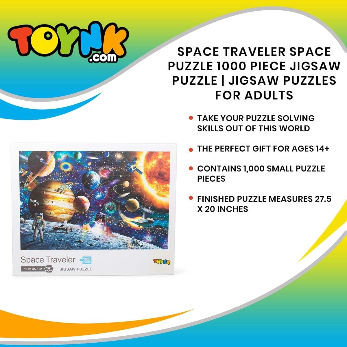 Space Universe Planet Traveler Space Puzzle 1000 Piece Jigsaw Puzzle