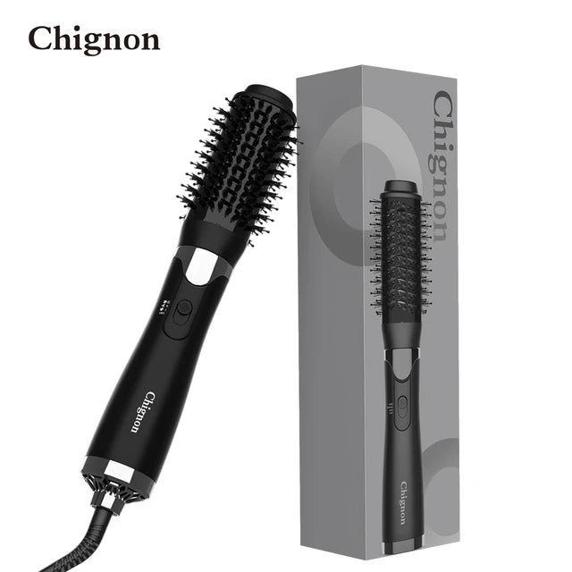 CHIGNON Hair Dryer Brush Hot Air Brush Styler One Step Styler Blow Dryer Brush Create Voluminous Curls Hair Styling Appliances