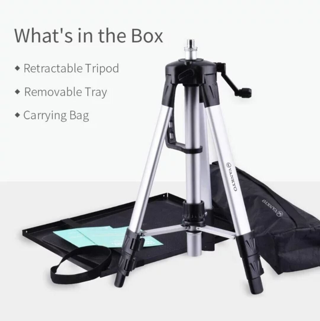 VANKYO PT20 Aluminium Tripod Projector Stand Universal Platform Tray Portable