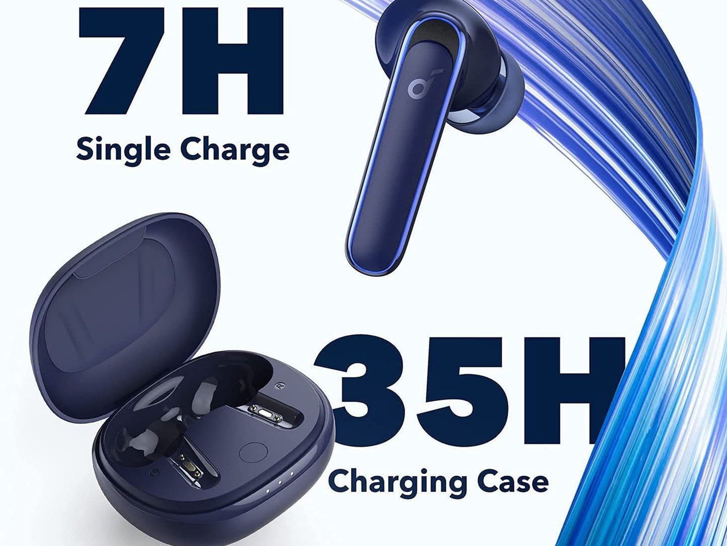 Anker Soundcore Life P3 Noise Cancelling Earbuds | Blue